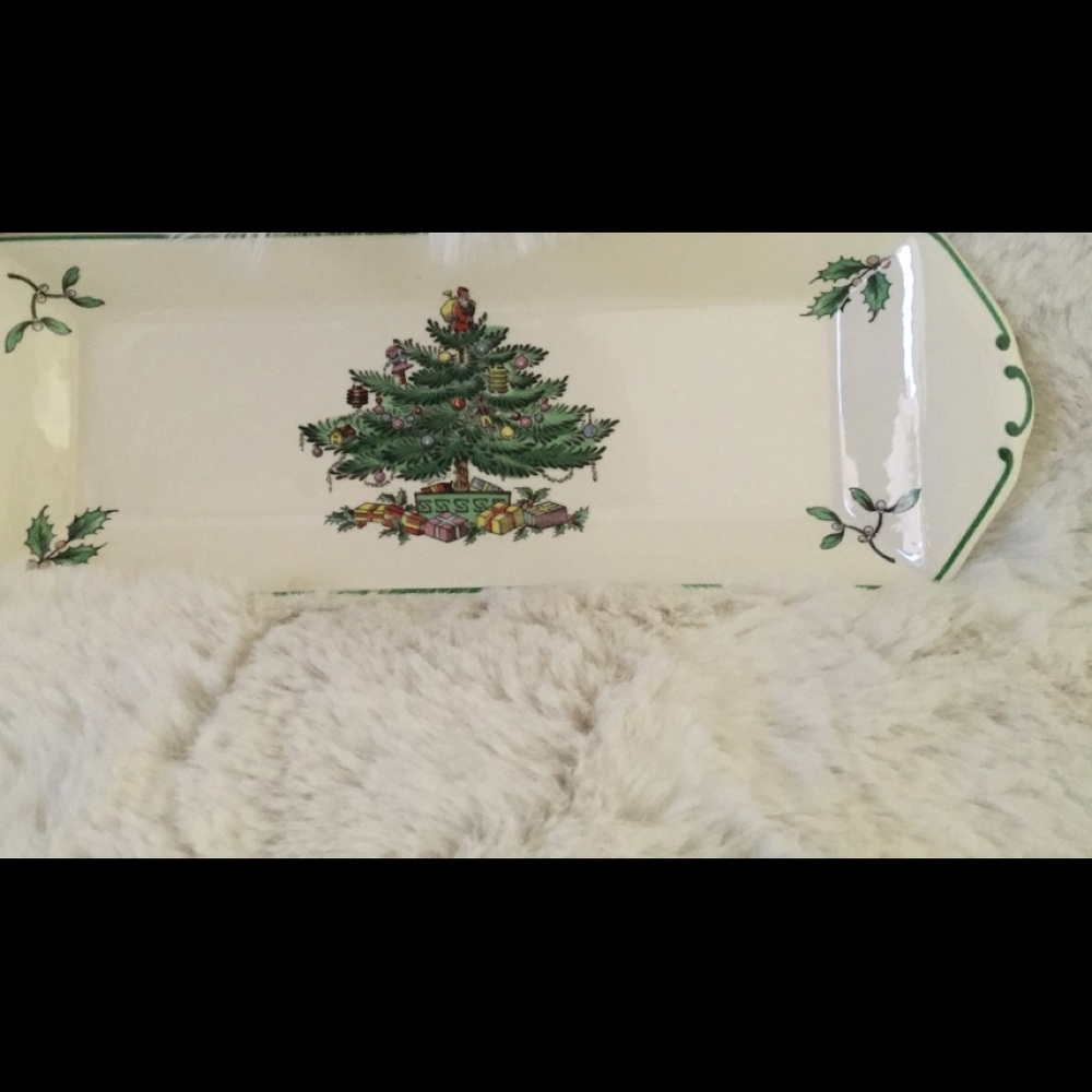 Spode Christmas Tidbit/Candy Tray